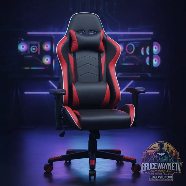 JHK chaise de jeu de course ergonomique… — photo lifestyle LeGeekShop, gaming