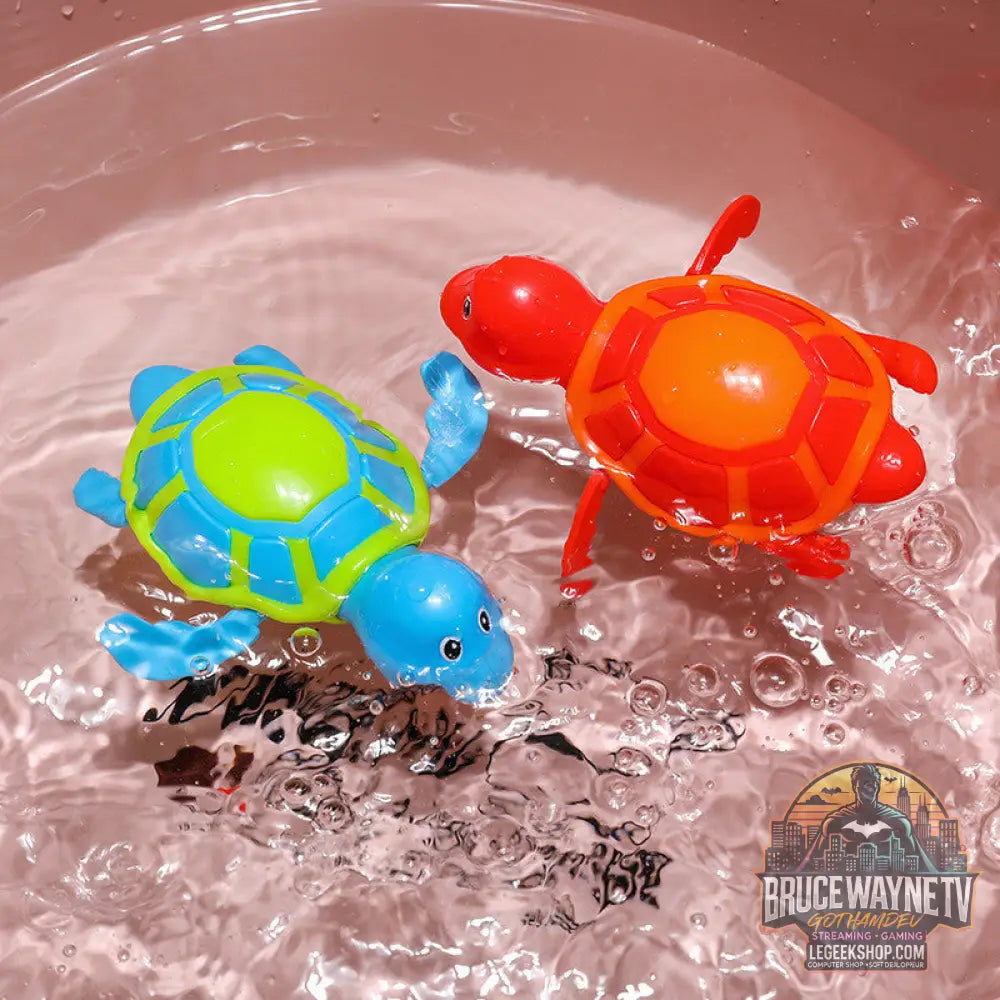 Jouet Bain Bébé Tortue Nageuse Eau Piscine Amusant - Jouets Bébé