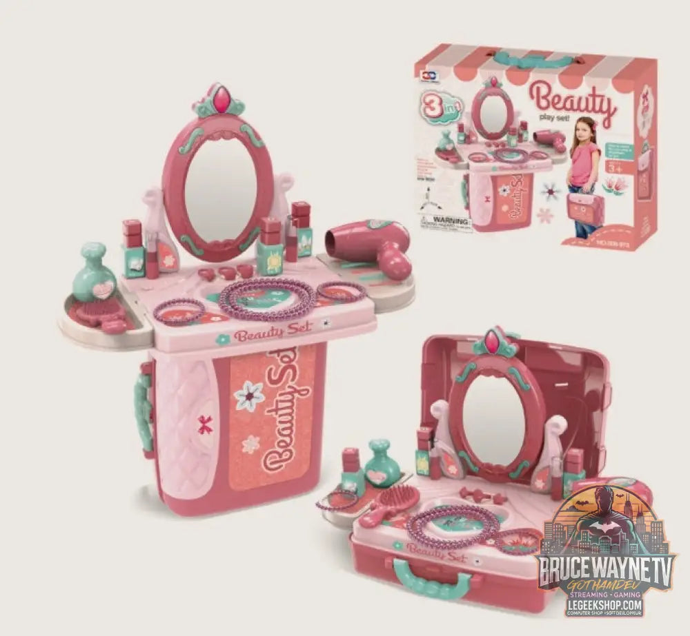 Jouet Enfant Docteur Maquillage Coiffeuse Accessoires Imitation - Make up - Jouet Imitation