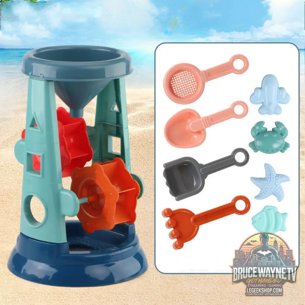 Jouets Plage Enfants Set Complet Sable Château Extérieur - F - Jouet Plage