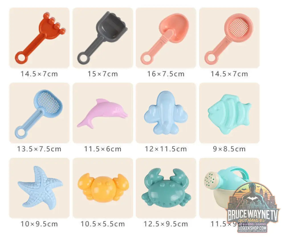 Jouets Plage Enfants Set Complet Sable Château Extérieur - Jouet Plage
