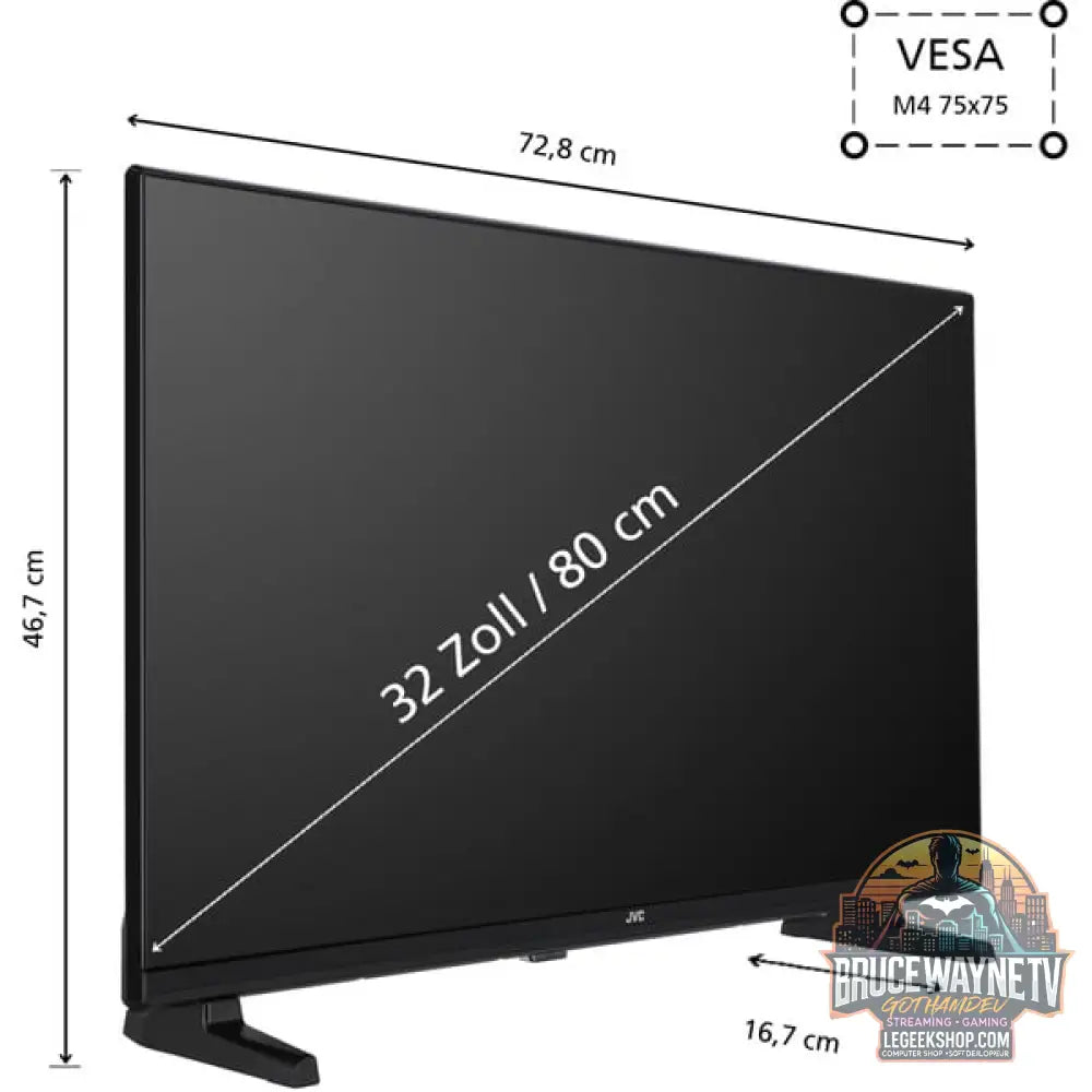 JVC LT-32VAH3355, LED-Fernseher - JVC - vue 6