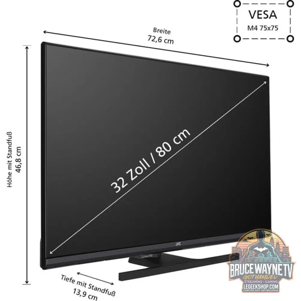 JVC LT-32VF5355W, LED-Fernseher - JVC - vue 2