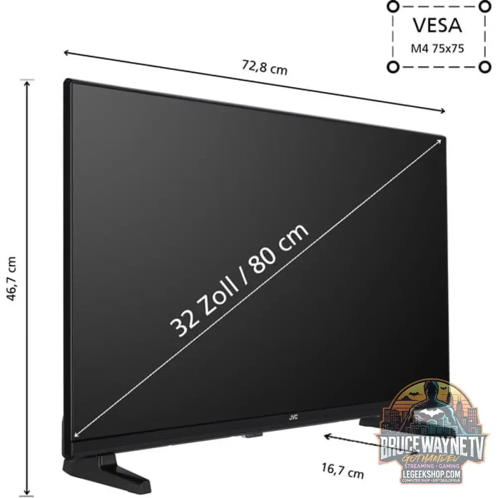 JVC LT-32VF5356, LED-Fernseher - JVC - vue 6