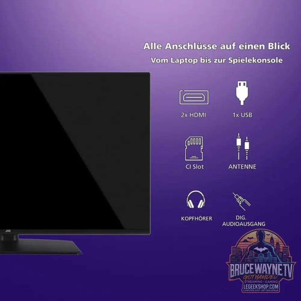 JVC LT-40VF4455, LED-Fernseher - JVC - vue 3