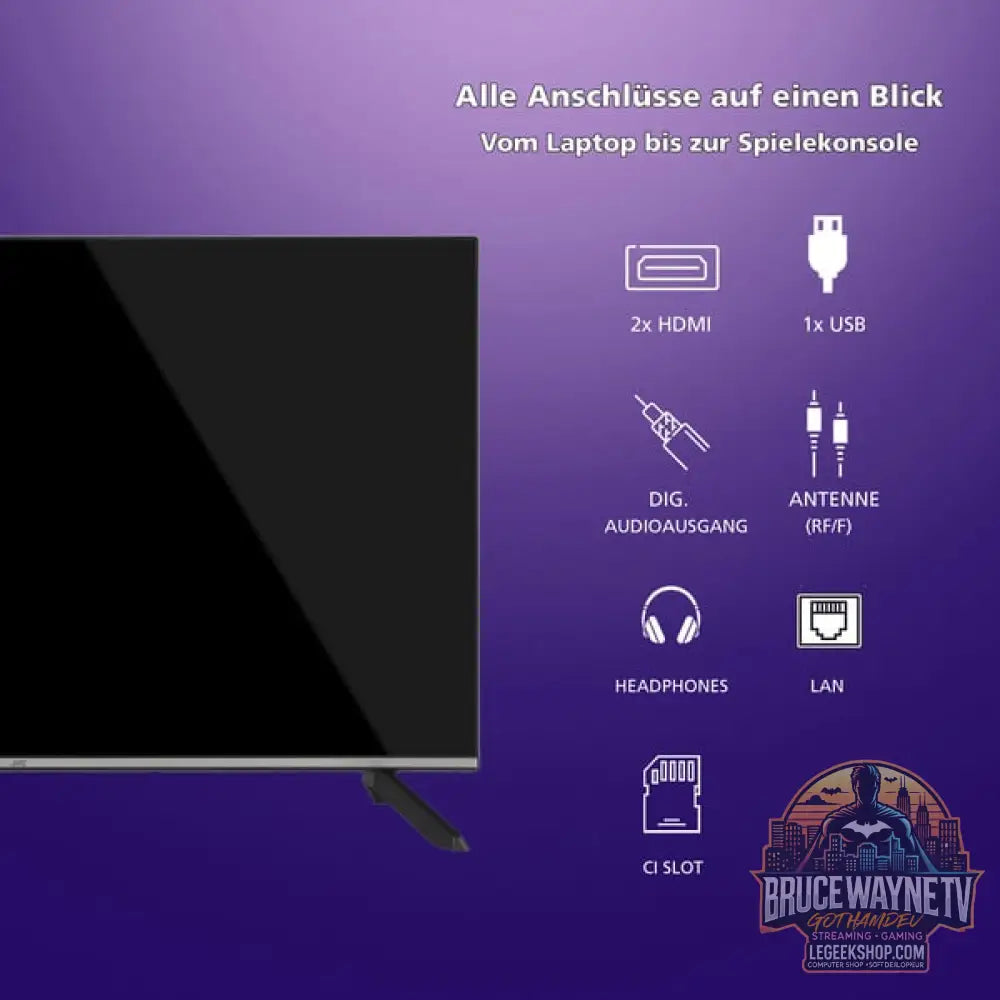 JVC LT-43VF7555, LED-Fernseher - JVC - vue 5