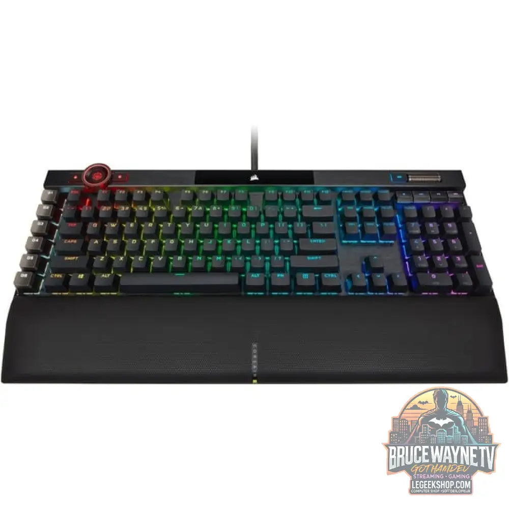 K100 RGB - Corsair - vue 3