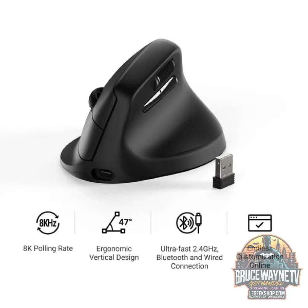 Keychron M5 Wireless 8K-Version, souris - vue 11