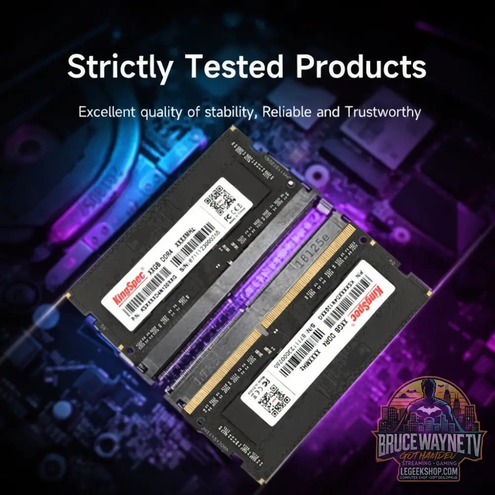 KingSpec Memoria RAM DDR4 — RAM Ordinateur Portable, vue 5, LeGeekShop