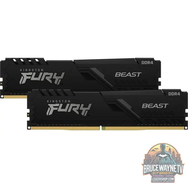 Kingston FURY DIMM 16 GB DDR4-3200 (2x 8 GB) Dual-Kit, Arbeitsspeicher - Kingston FURY