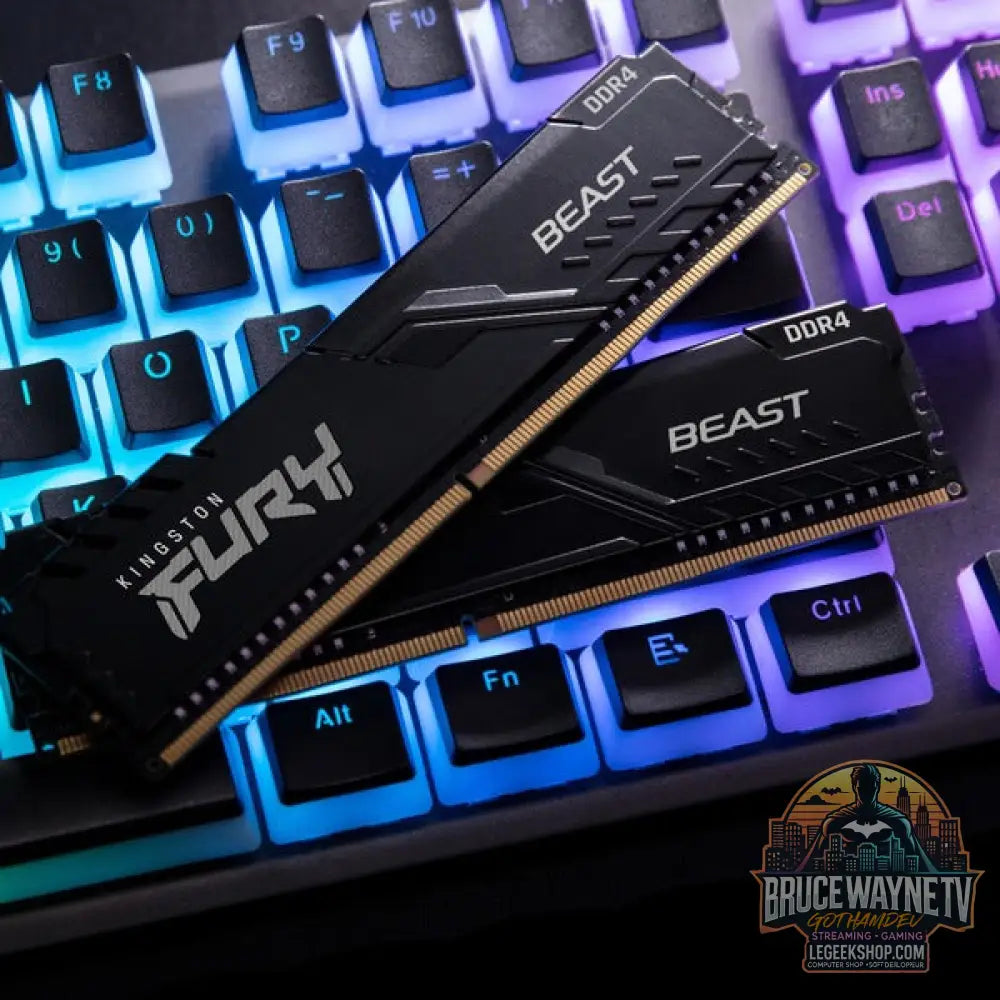 Kingston FURY DIMM 16 GB DDR4-3600 (2x 8 GB) Dual-Kit, Arbeitsspeicher - Kingston FURY - vue 6