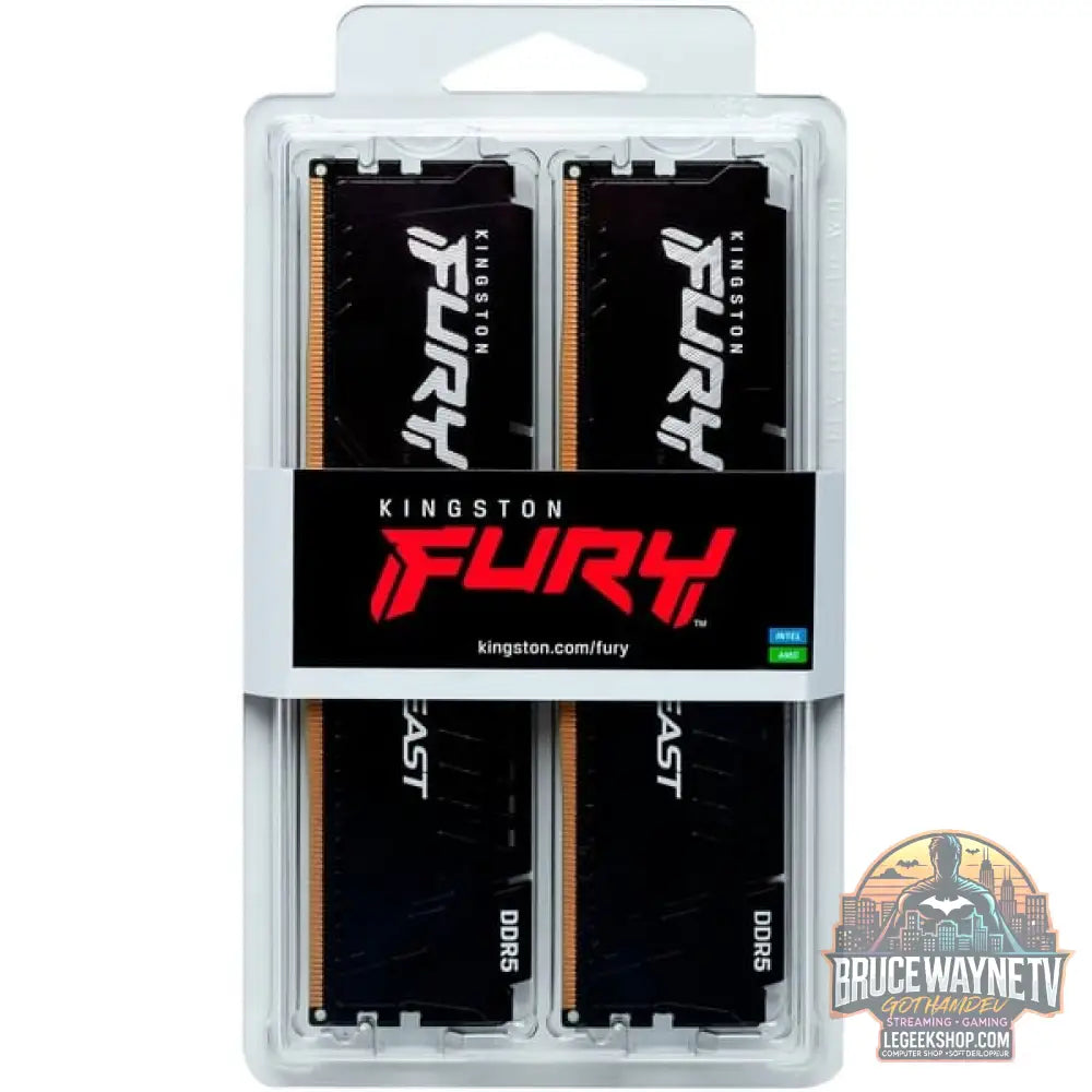 Kingston FURY DIMM 32 GB DDR5-6400 (2x 16 GB) Dual-Kit, Arbeitsspeicher - Kingston FURY - vue 3