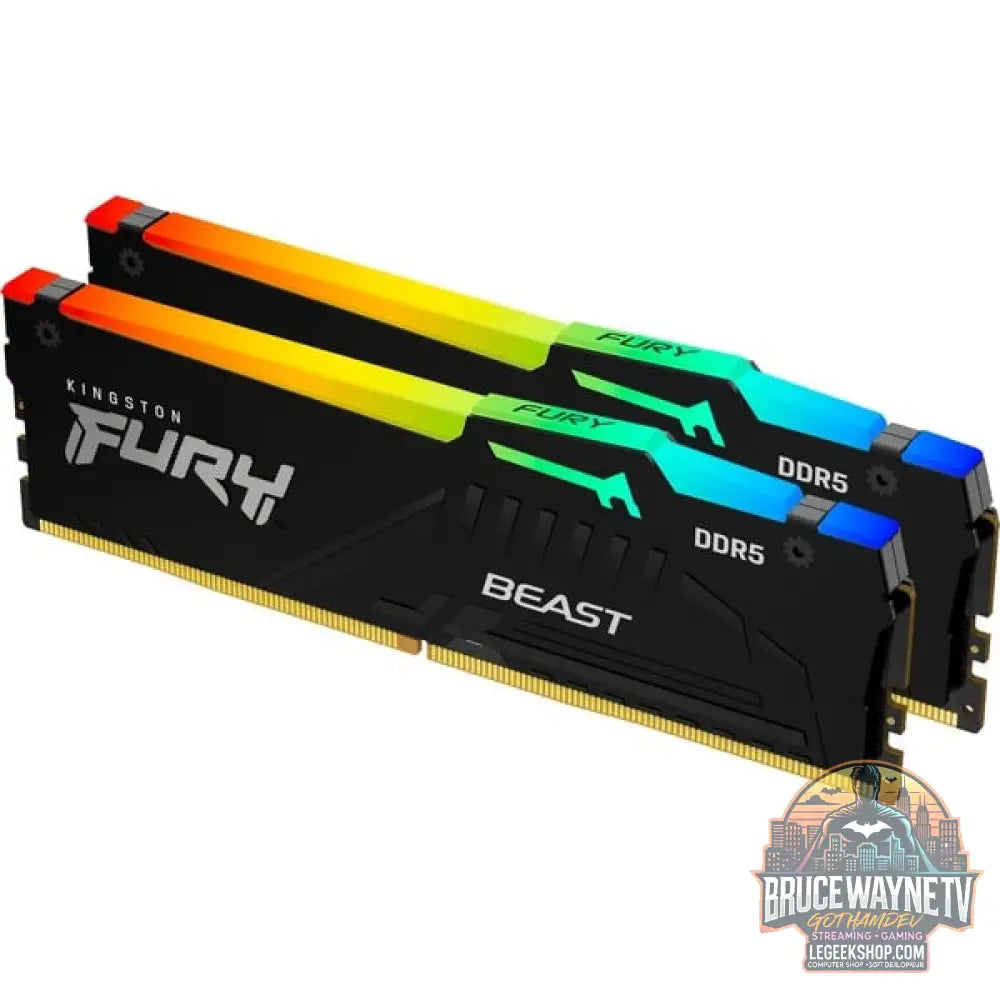 Kingston FURY DIMM 32 GB DDR5-5600 (2x 16 GB) Dual-Kit, Arbeitsspeicher - Kingston FURY - vue 2
