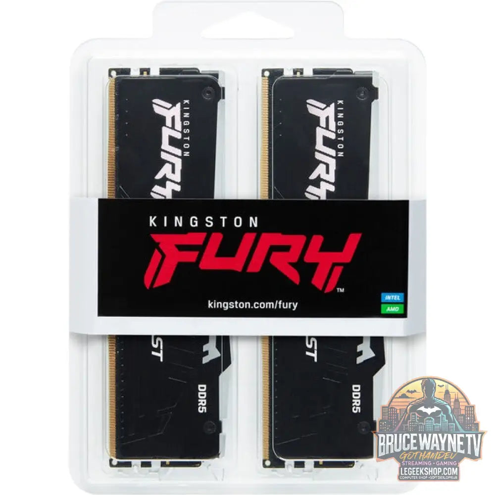Kingston FURY DIMM 32 GB DDR5-5600 (2x 16 GB) Dual-Kit, Arbeitsspeicher - Kingston FURY - vue 5