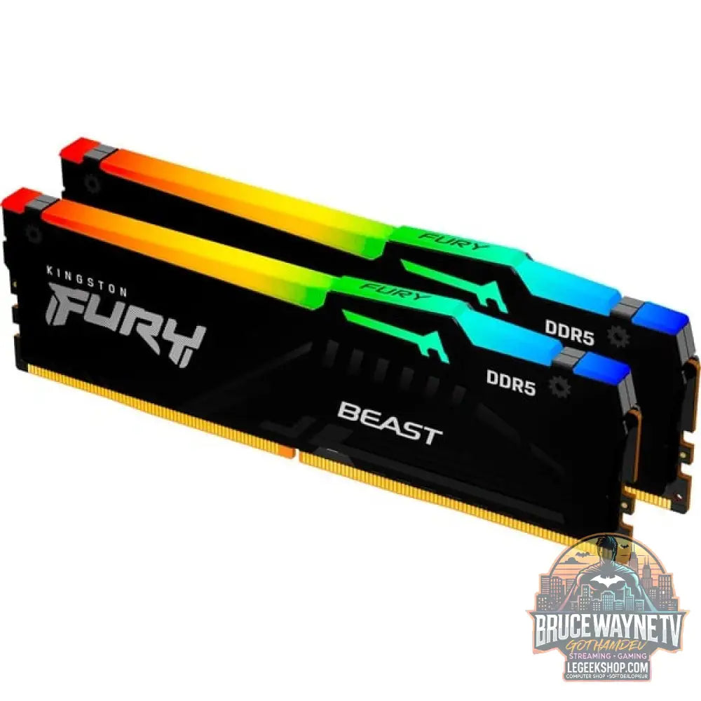 Kingston FURY DIMM 64 GB DDR5-6400 (2x 32 GB) Dual-Kit, Arbeitsspeicher - Kingston FURY - vue 2
