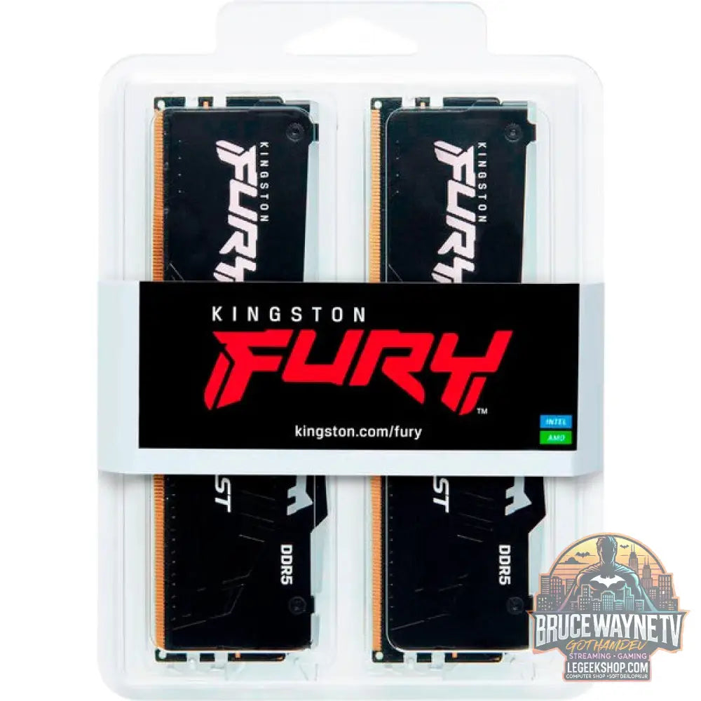 Kingston FURY DIMM 64 GB DDR5-6400 (2x 32 GB) Dual-Kit, Arbeitsspeicher - Kingston FURY - vue 3
