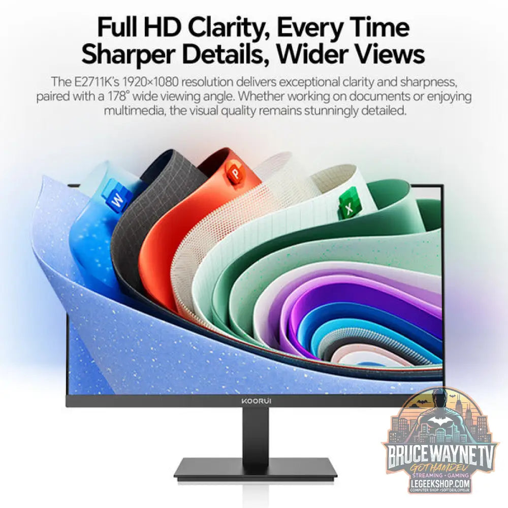 Koorui E2711K 27" Full HD IPS 144 Hz - Koorui - vue 10