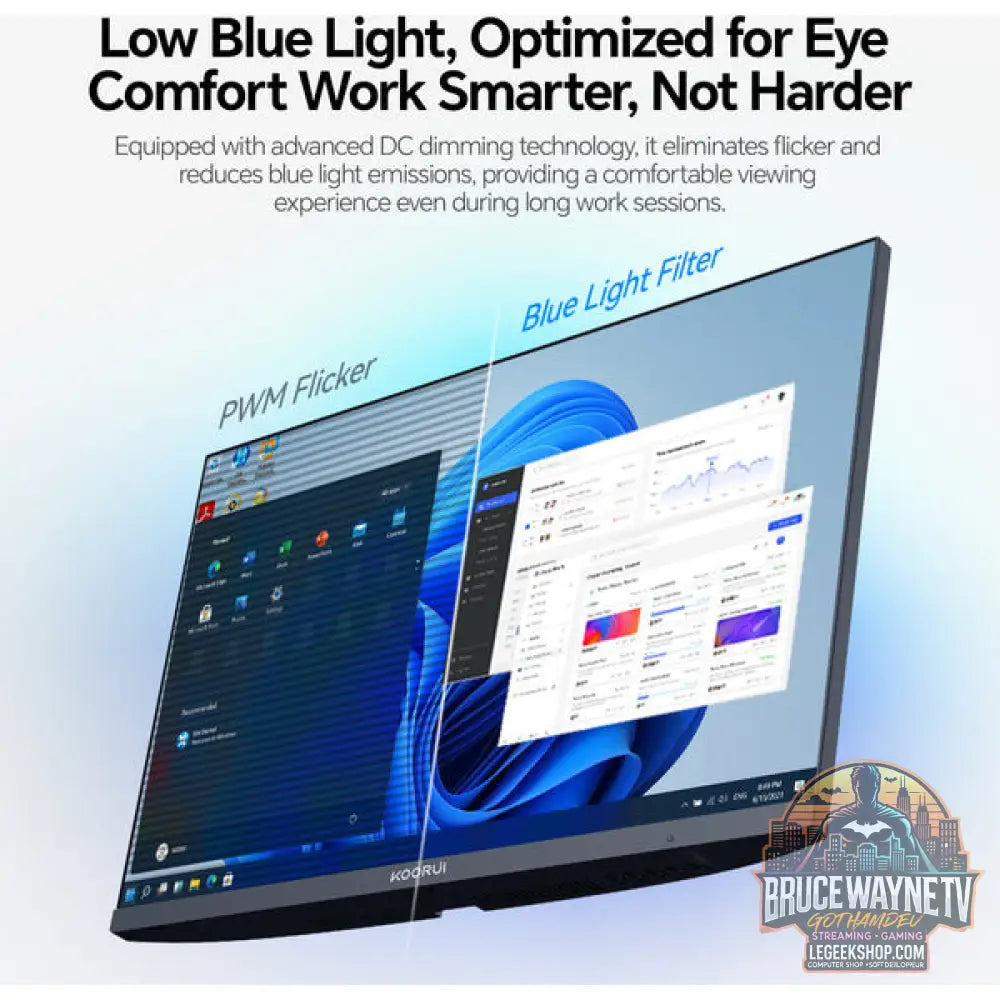 Koorui E2711K 27" Full HD IPS 144 Hz - Koorui - vue 14