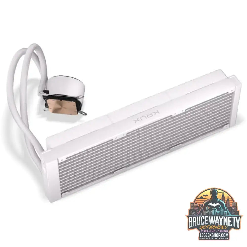 Krux HydroGlance 360 LCD White, Wasserkühlung weiß - Krux - vue 7