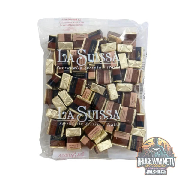 La Suissa Pralina Cremini Assortis pralines en chocolat noir et aux noisettes (Paquet de 1kg) - Snacks & boissons
