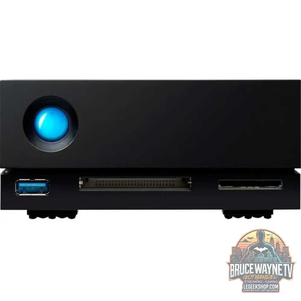 LaCie 1big Dock 8 TB, Externe Festplatte noir, extern, 2x Thunderbolt 3 - LaCie - vue 2