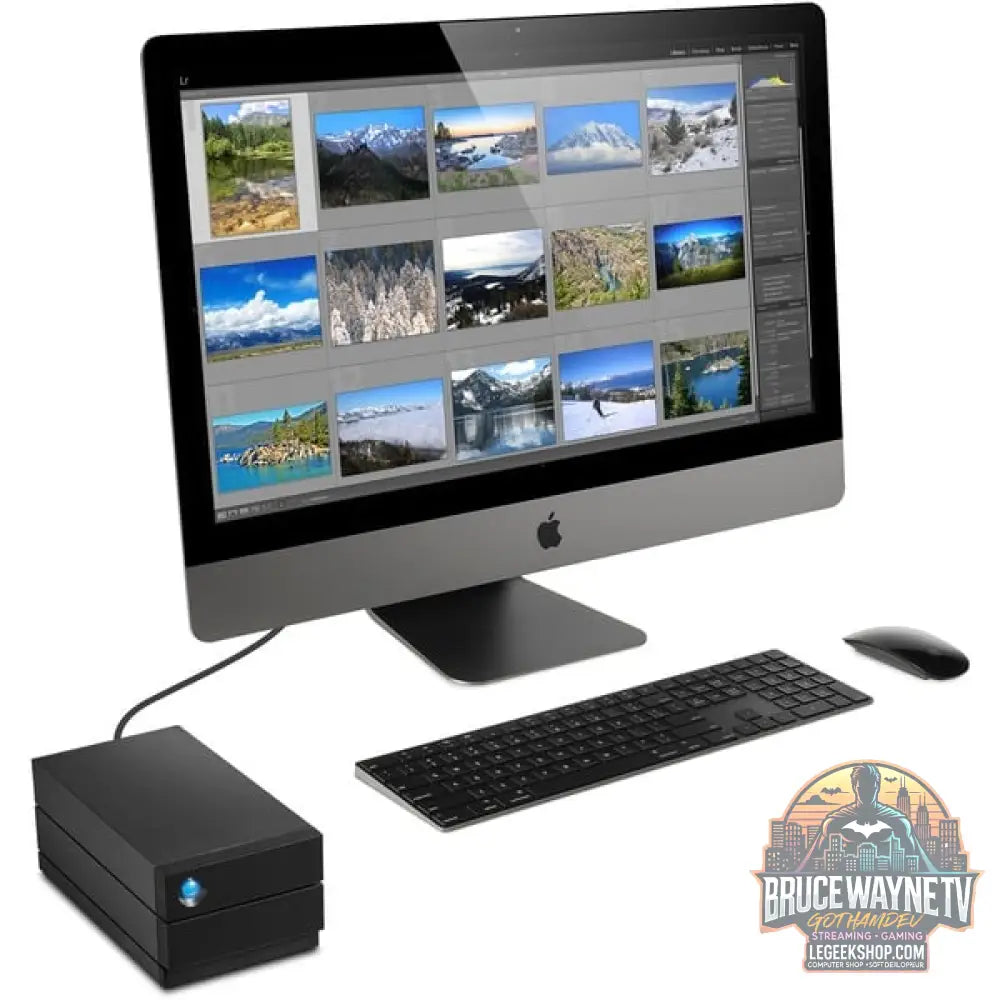 LaCie 2big RAID 16 TB, Externe Festplatte noir, USB-C 3.2 (10 Gbit/s) - LaCie - vue 6