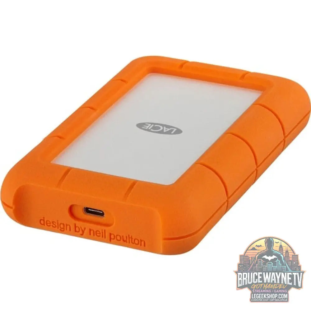 LaCie Rugged 4 TB, Externe Festplatte USB-C 3.2 (5 Gbit/s) - LaCie - vue 3