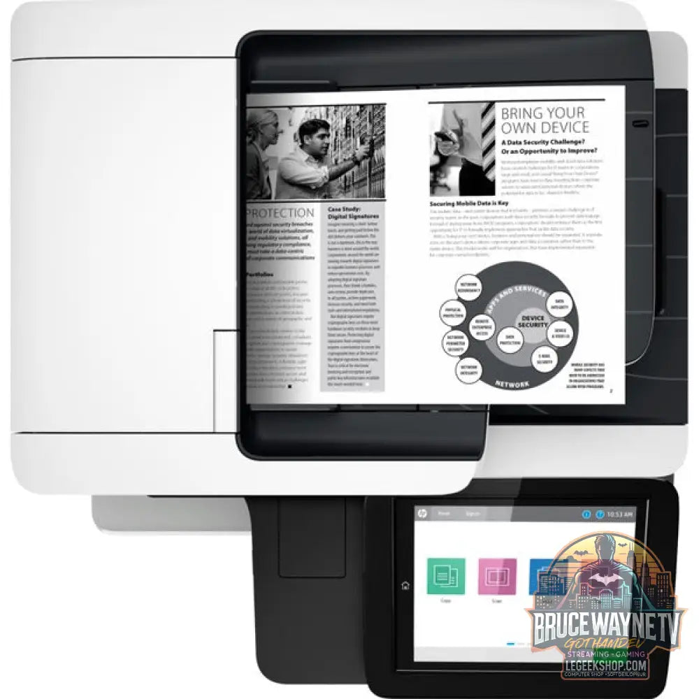 LaserJet Enterprise MFP M528dn - HP - vue 5