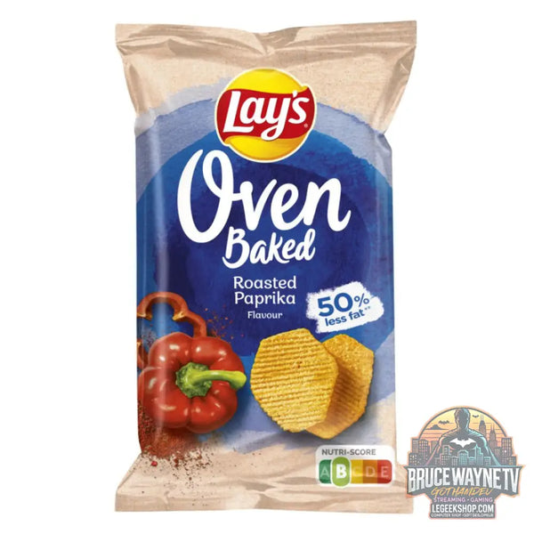 Lay’s Oven Baked Roasted Paprika chips au four goût paprika de 35g (Paquet de 20) - Snacks & boissons importés