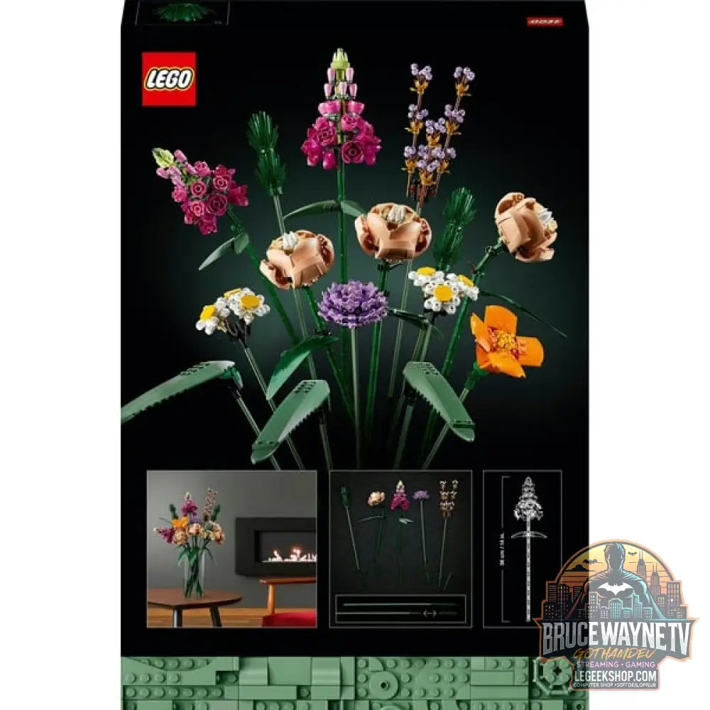 LEGO 10280 Icons Blumenstrauß, jeu de construction - LEGO - vue 8