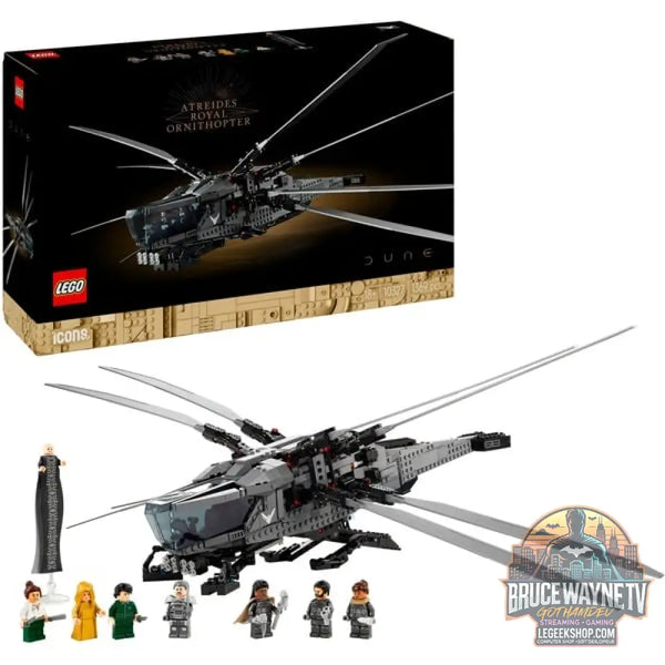 LEGO 10327 Icons Dune Atreides Royal Ornithopter, jeu de construction - LEGO