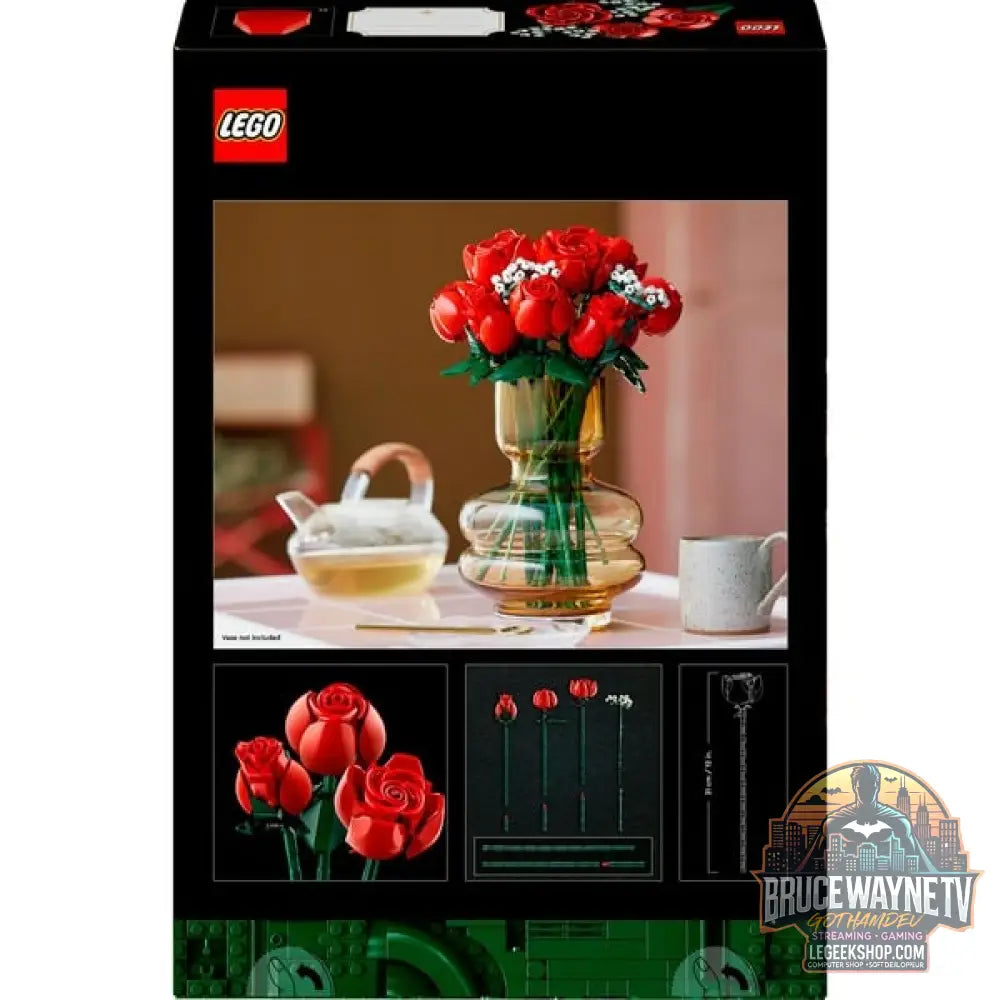 LEGO 10328 Icons Rosenstrauß, jeu de construction - LEGO - vue 7