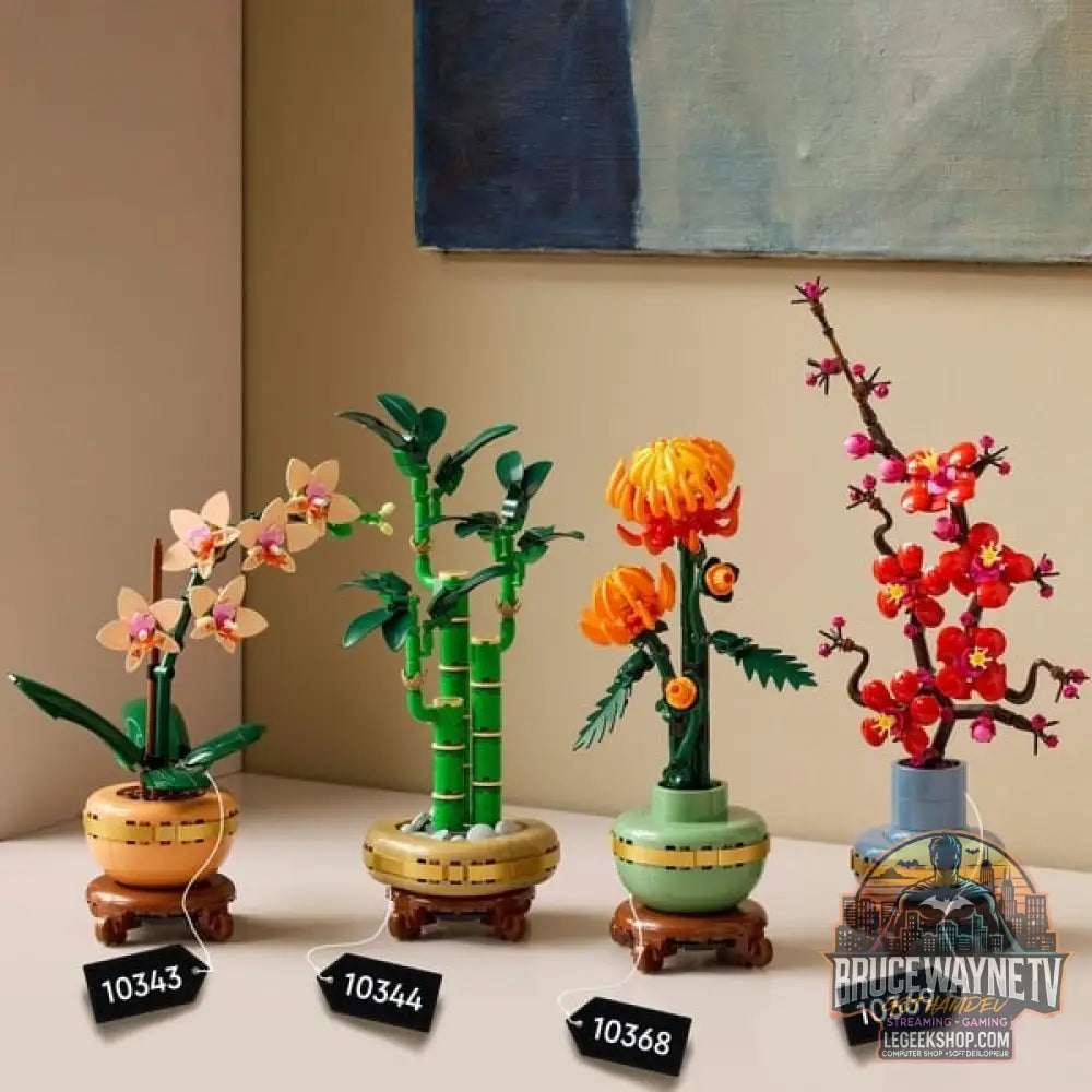LEGO 10343 Botanicals Mini-Orchidee, jeu de construction - LEGO - vue 6