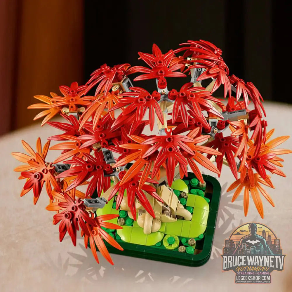 LEGO 10348 Botanicals Japanischer Roter Ahorn - Bonsai-Baum, jeu de construction - LEGO - vue 6