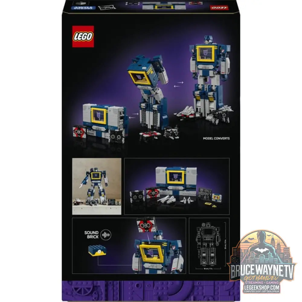 LEGO 10358 Icons Transformers: Soundwave, jeu de construction - LEGO - vue 7