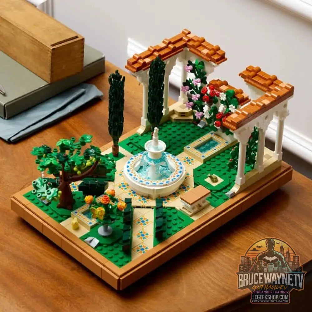LEGO 10359 Icons Springbrunnengarten, jeu de construction - LEGO - vue 5