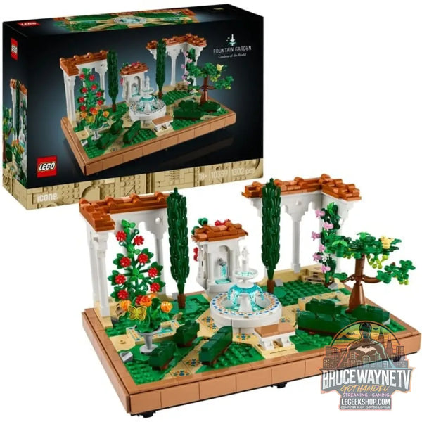 LEGO 10359 Icons Springbrunnengarten, jeu de construction - LEGO