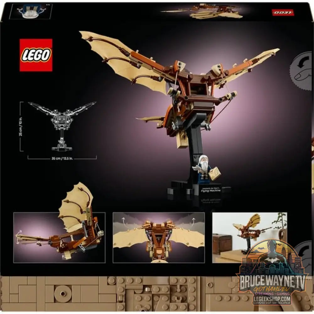 LEGO 10363 Icons Leonardo da Vincis Fluggerät, jeu de construction - LEGO - vue 7