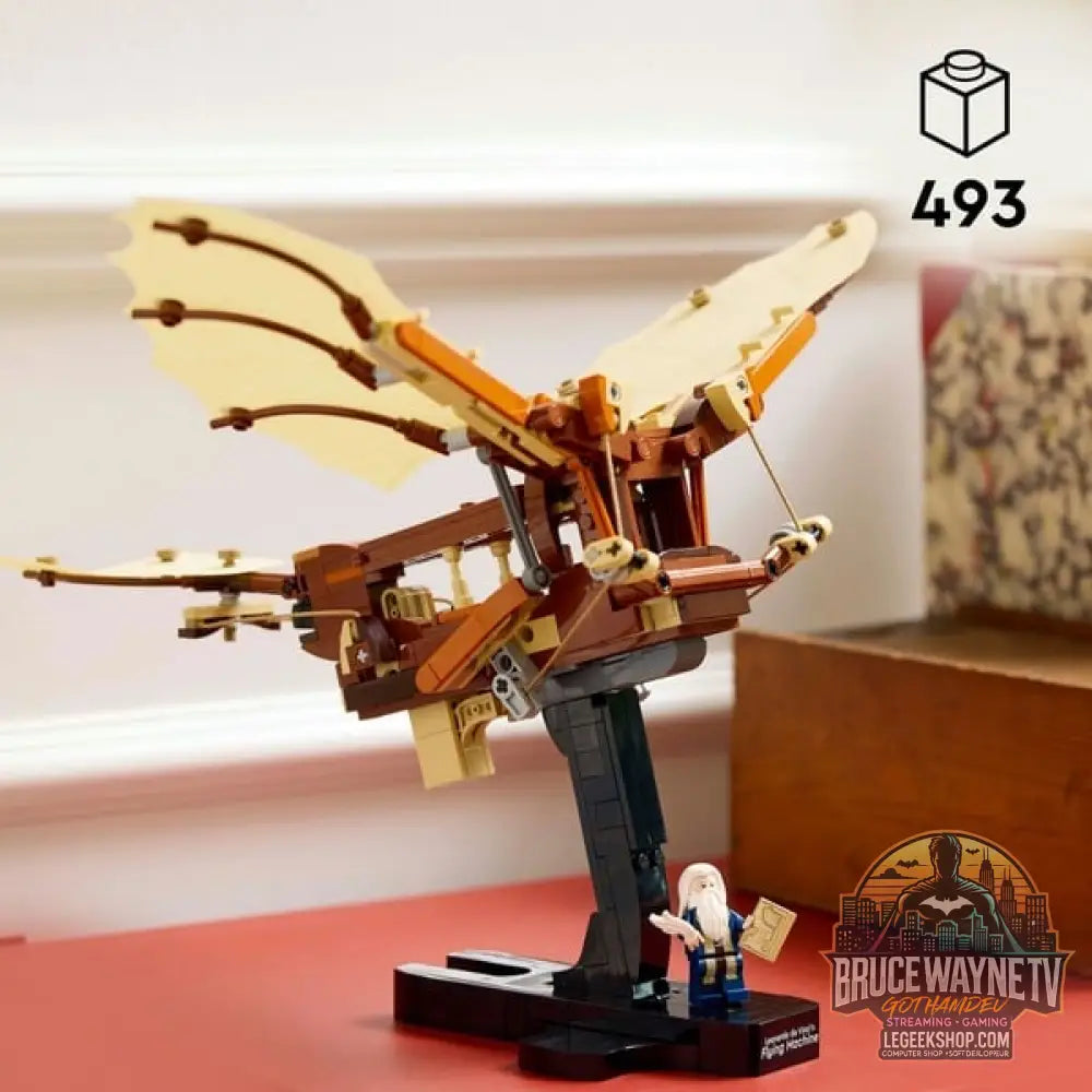 LEGO 10363 Icons Leonardo da Vincis Fluggerät, jeu de construction - LEGO - vue 3