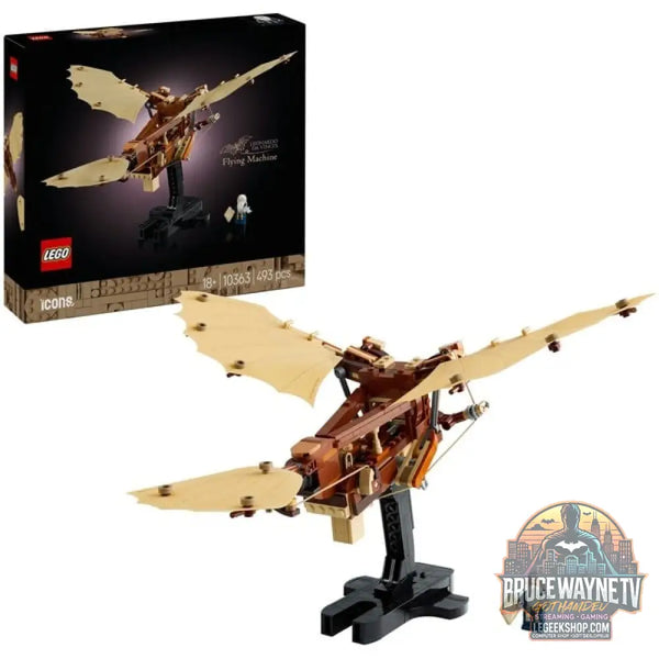 LEGO 10363 Icons Leonardo da Vincis Fluggerät, jeu de construction - LEGO