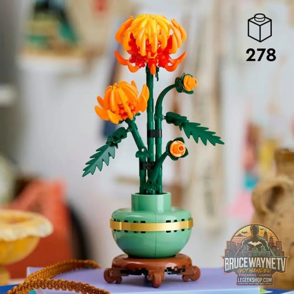 LEGO 10368 Botanicals Chrysantheme, jeu de construction - LEGO - vue 3