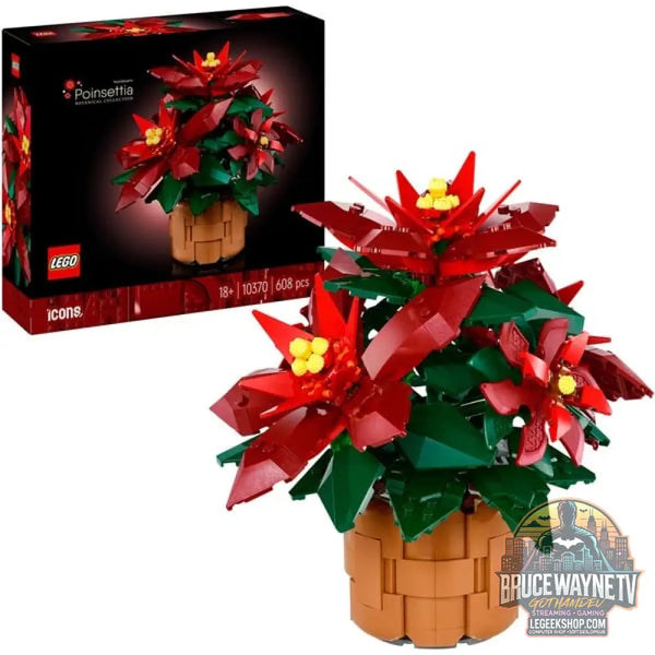 LEGO 10370 Icons Weihnachtsstern, jeu de construction - LEGO