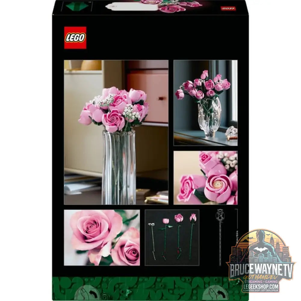 LEGO 10374 Botanicals Rosa Rosenstrauß, jeu de construction - LEGO - vue 7