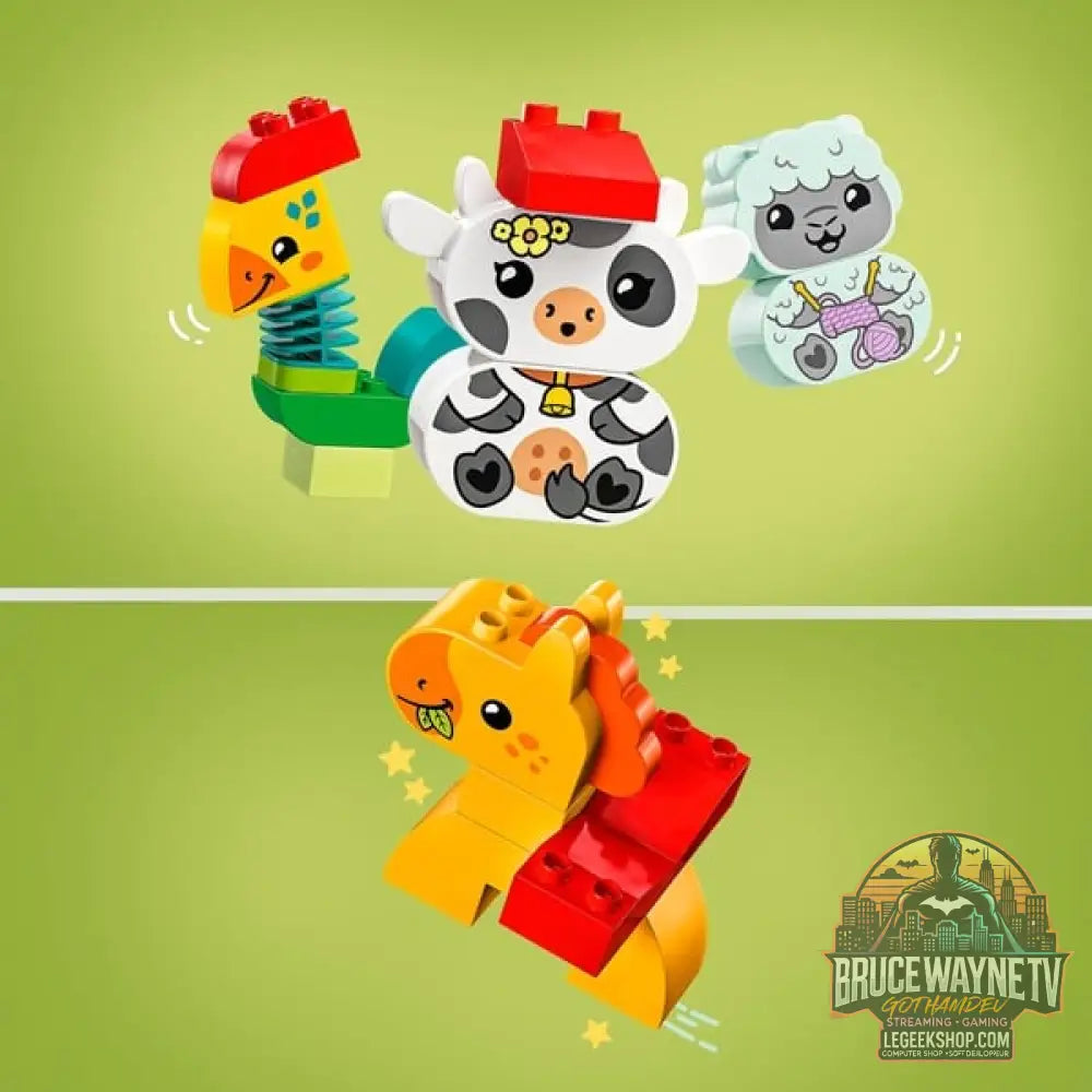 LEGO 10412 DUPLO Tierzug, jeu de construction - LEGO - vue 4