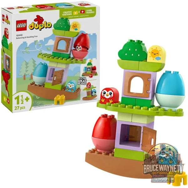 LEGO 10440 DUPLO Baum zum Balancieren et Stapeln, jeu de construction - LEGO