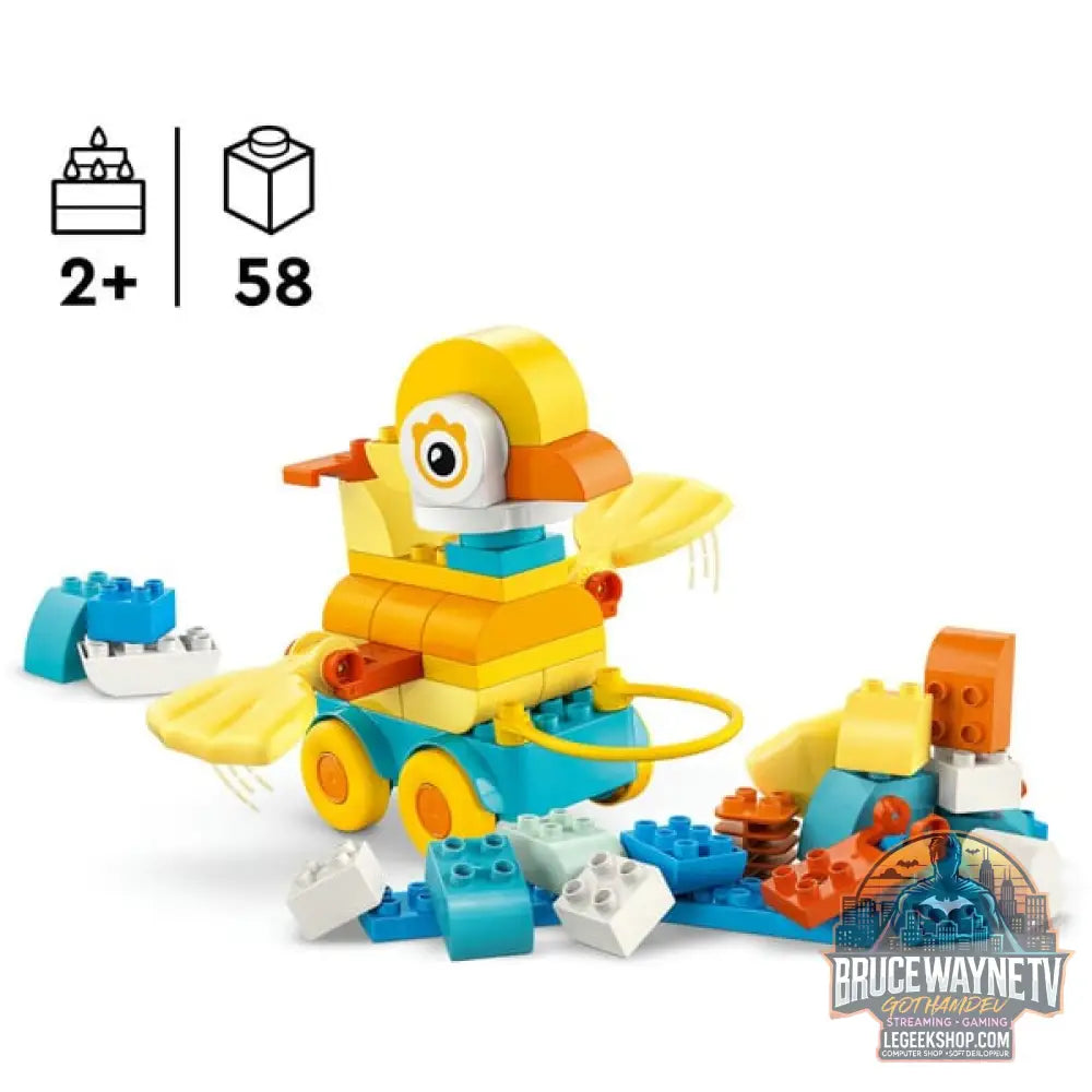 LEGO 10448 DUPLO Town Tiere auf Rädern 3-in-1-Set, jeu de construction - LEGO - vue 3