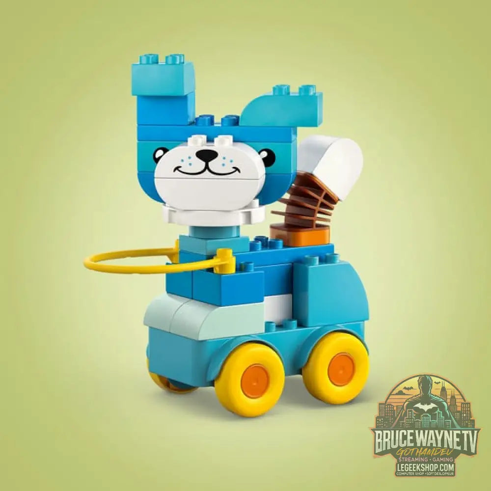 LEGO 10448 DUPLO Town Tiere auf Rädern 3-in-1-Set, jeu de construction - LEGO - vue 4