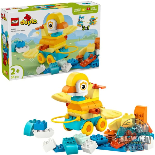LEGO 10448 DUPLO Town Tiere auf Rädern 3-in-1-Set, jeu de construction - LEGO