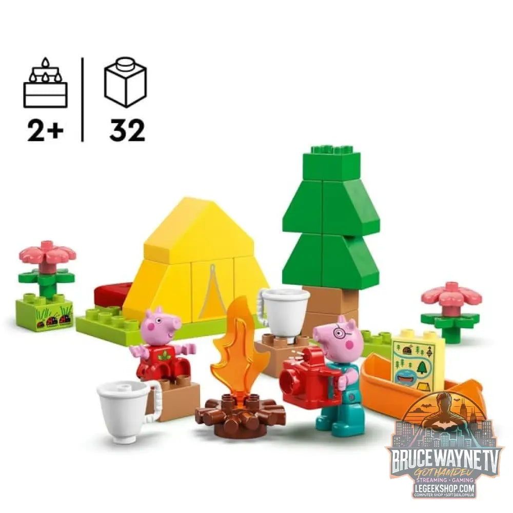 LEGO 10452 DUPLO Peppa Wutz Campingausflug, jeu de construction - LEGO - vue 3