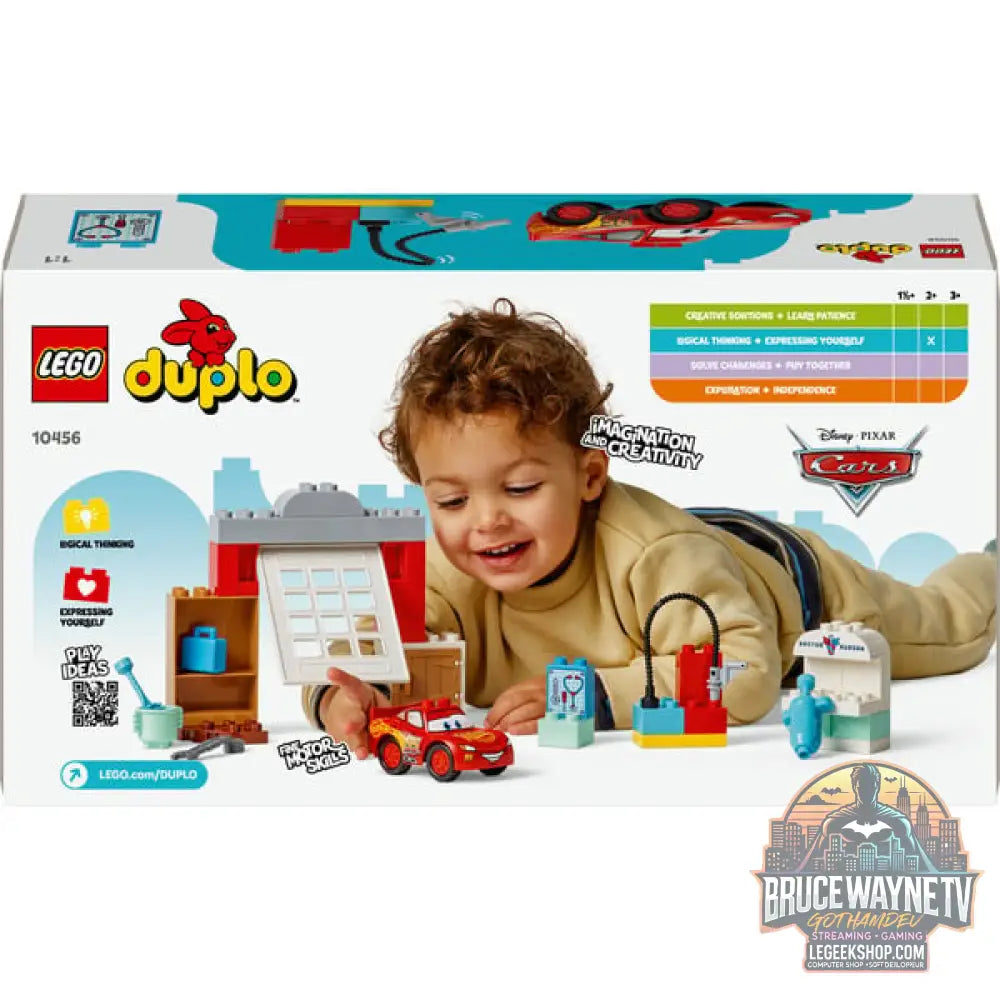LEGO 10456 DUPLO Disney McQueens Besuch in Docs Werkstatt, jeu de construction - LEGO - vue 7